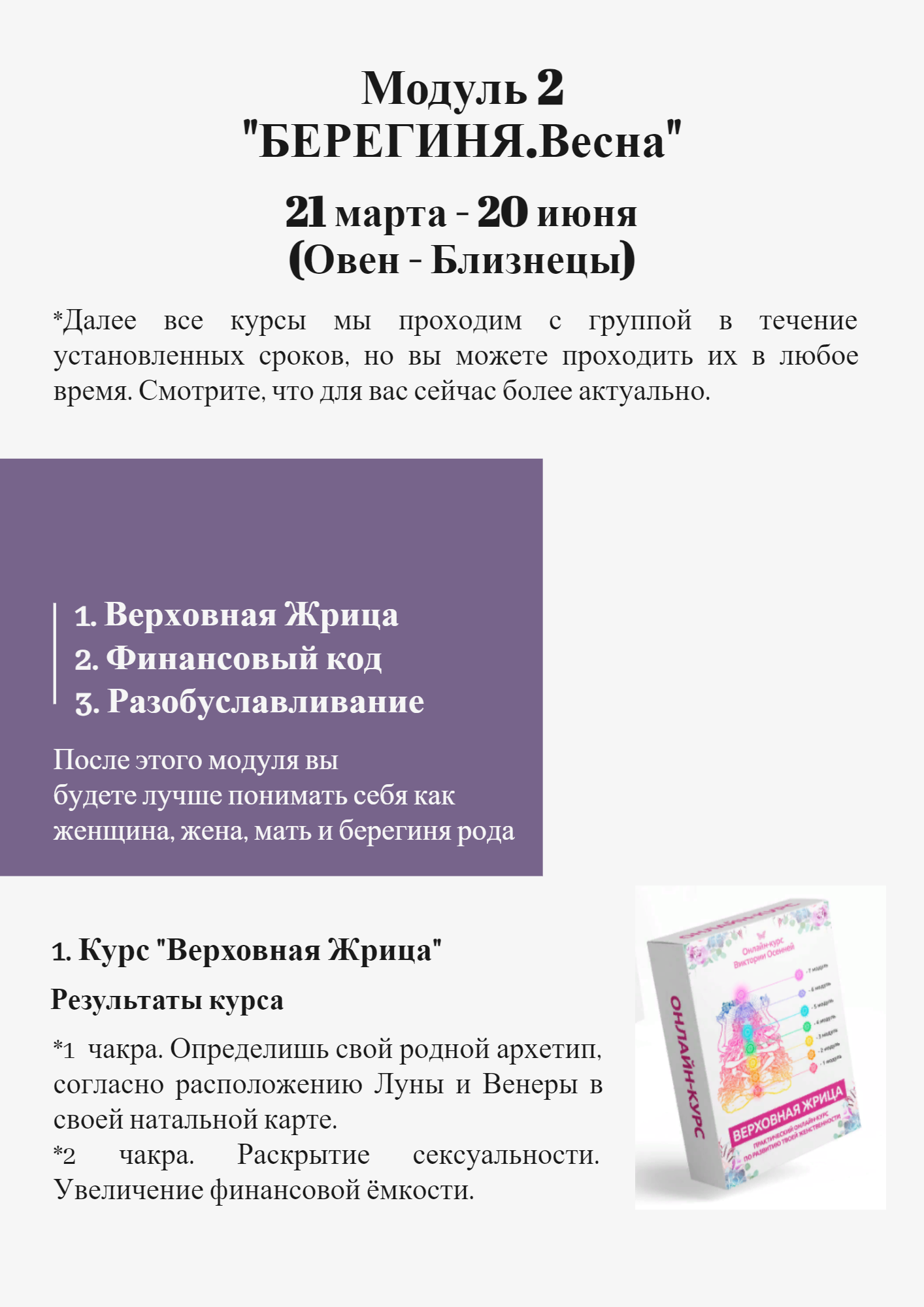 Программа школы