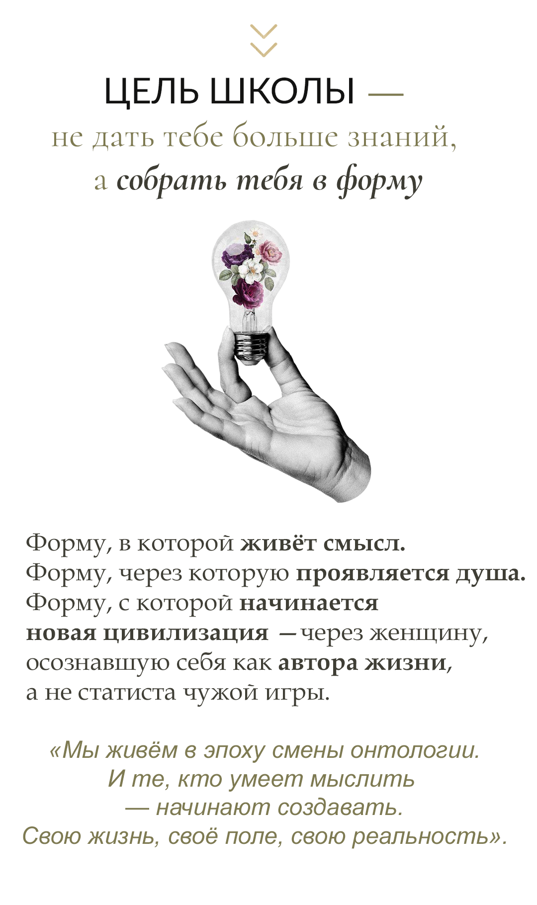 Школа мышления NEW EVA